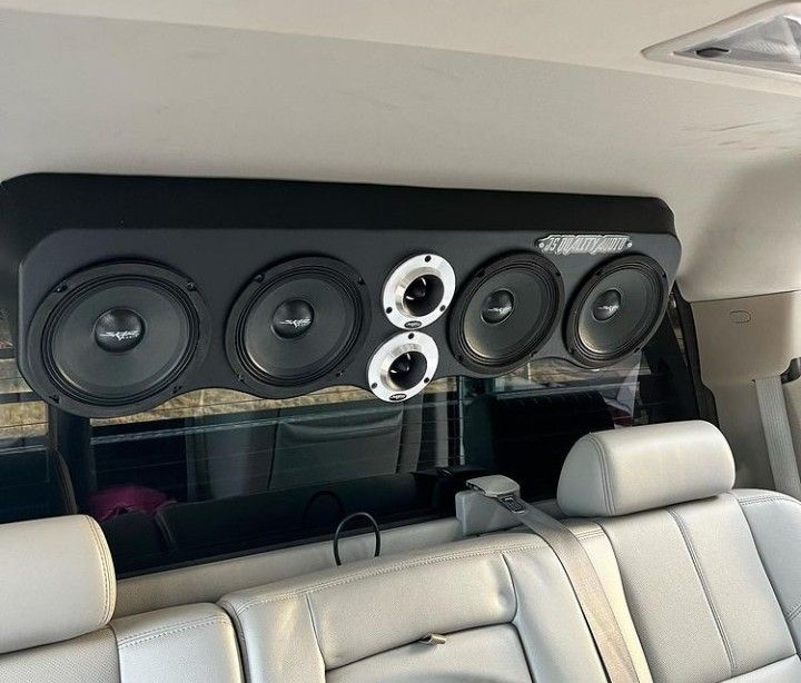 Equipo de sonido completo para auto